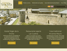 Tablet Screenshot of hostallaencina.net